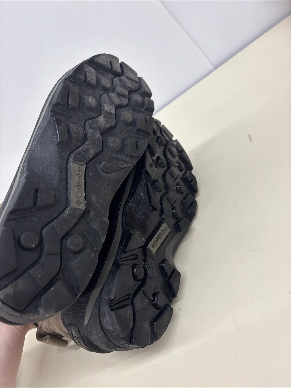 Columbia Men's Brown and Black Waterproof Snow Boots